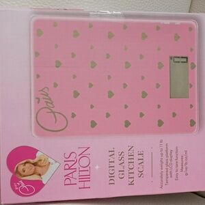 Paris Hilton Digital Glass Kitchen Scale